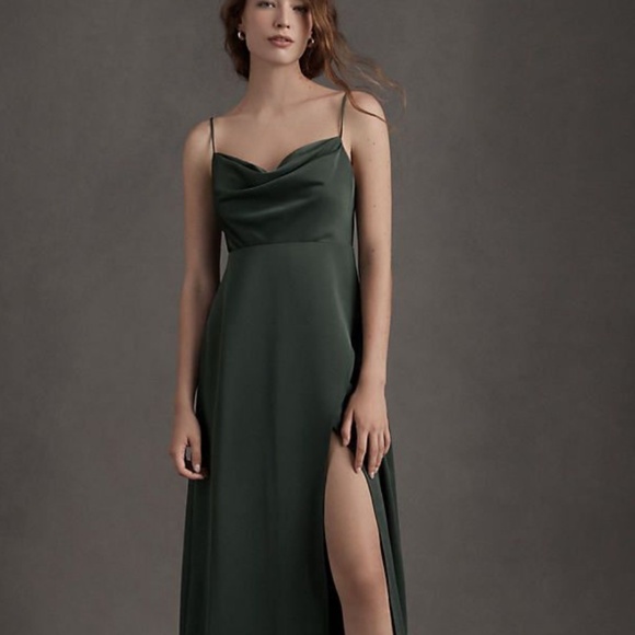 BHLDN cowl neck gown - Picture 1 of 6